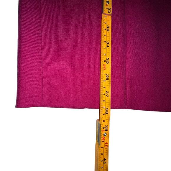 NWT Elie Tahari Red Jonas Wool Dress Size US 10 - Picture 12 of 14